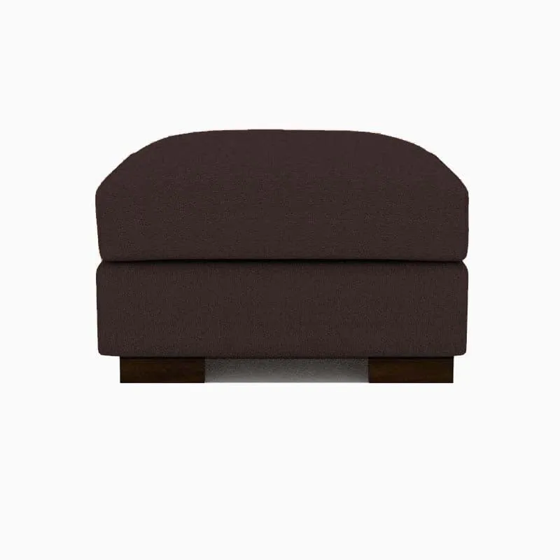 Mendoza Square Shape Fabric Ottoman Pouffes