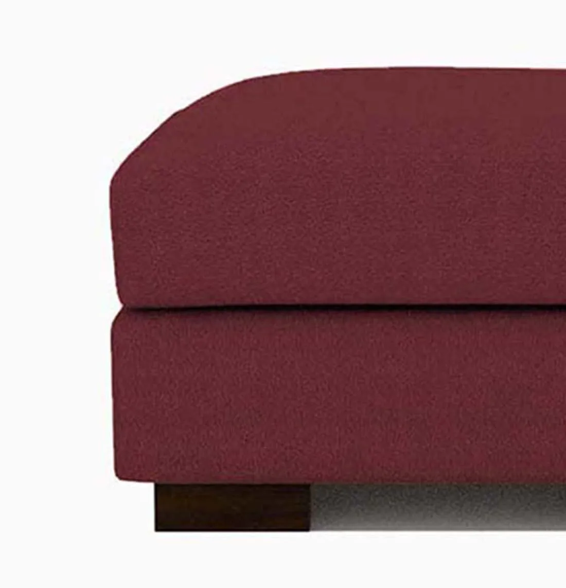 Mendoza Square Shape Fabric Ottoman Pouffes