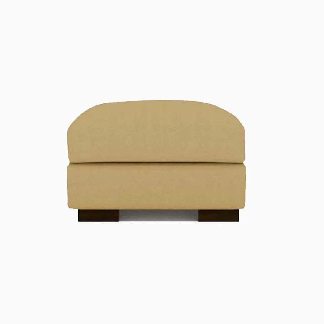 Mendoza Square Shape Fabric Ottoman Pouffes