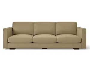 Messina 4 Seater Sofa Beige Linen Fabric