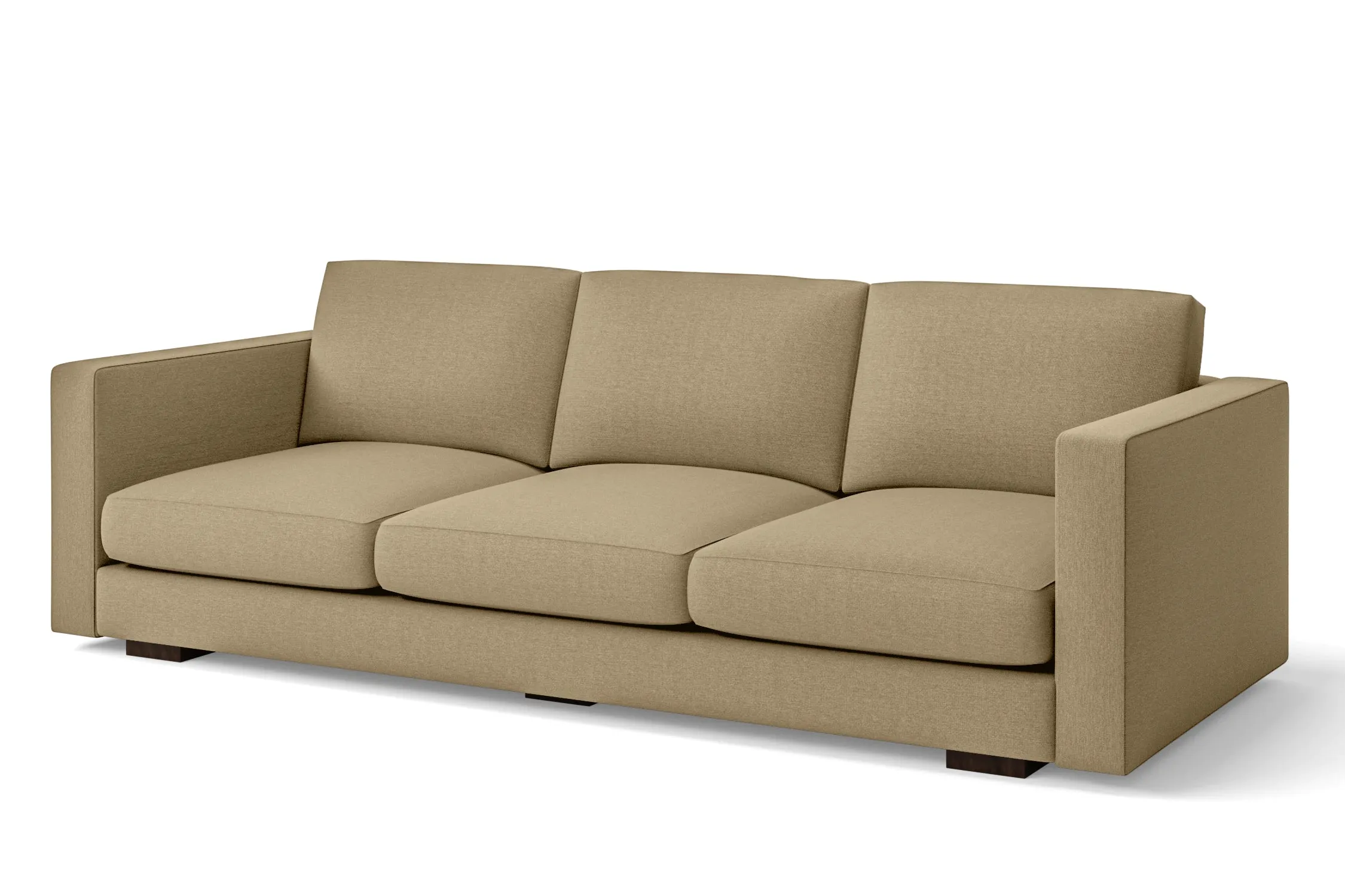 Messina 4 Seater Sofa Beige Linen Fabric