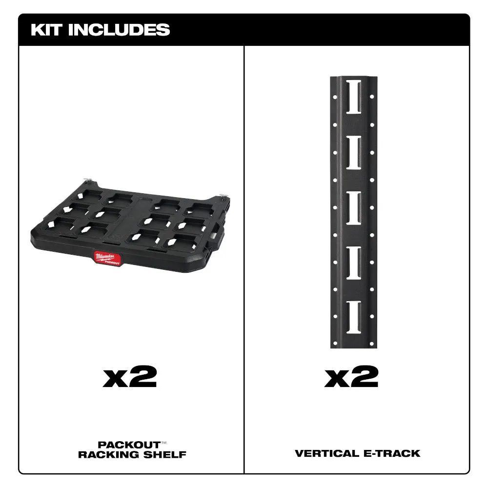 Milwaukee 48-22-8480 PACKOUT 2-Shelf Racking Kit