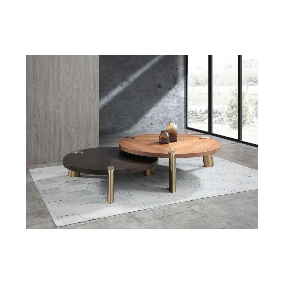 Mimeo Coffee Table - 13"H