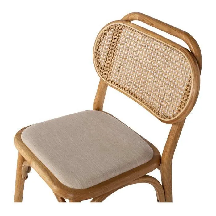 Mina Dining Chair - Rattan