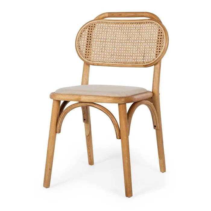 Mina Dining Chair - Rattan