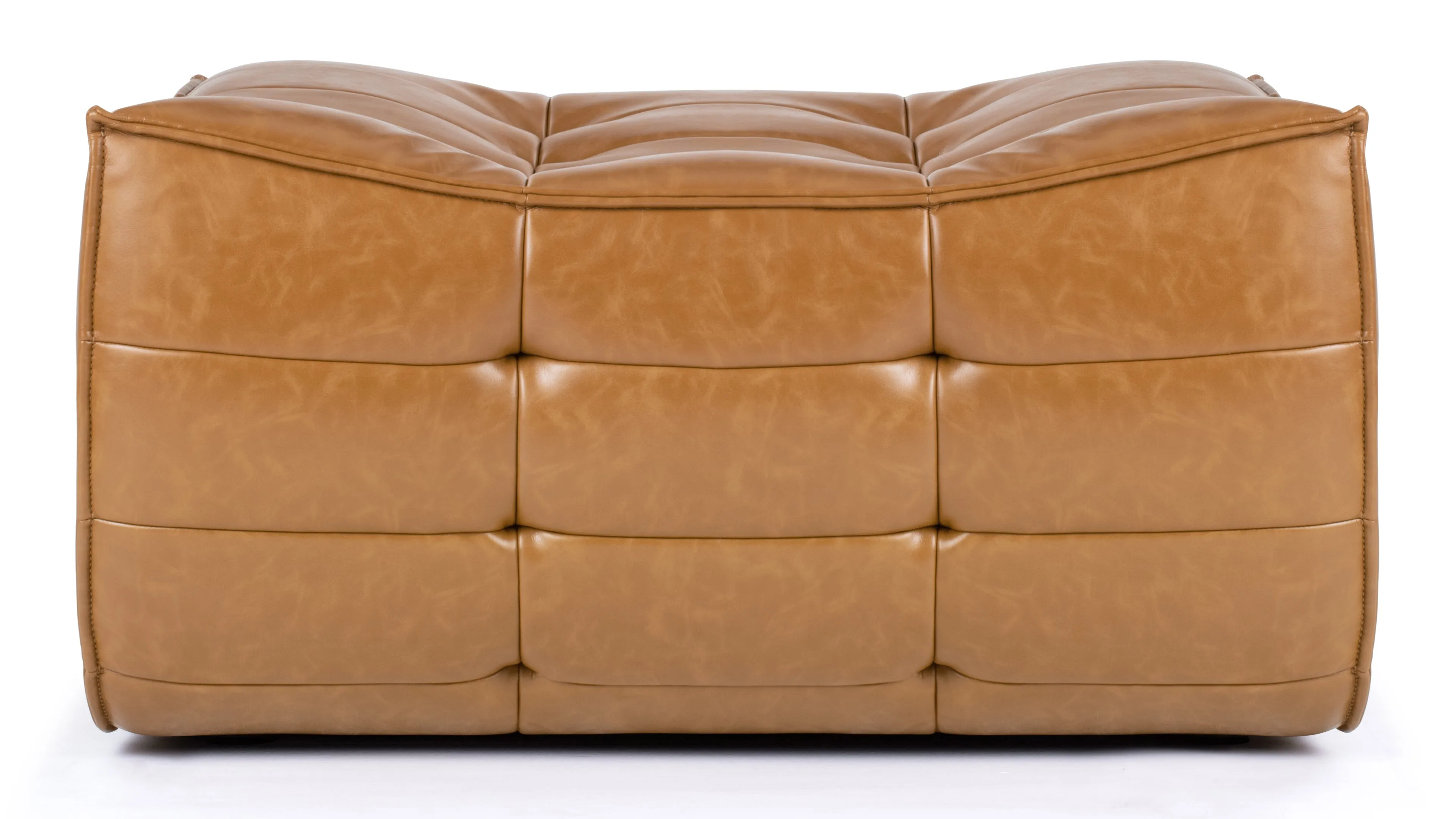 N701 - N701 Module, Ottoman, Bourbon Vegan Leather