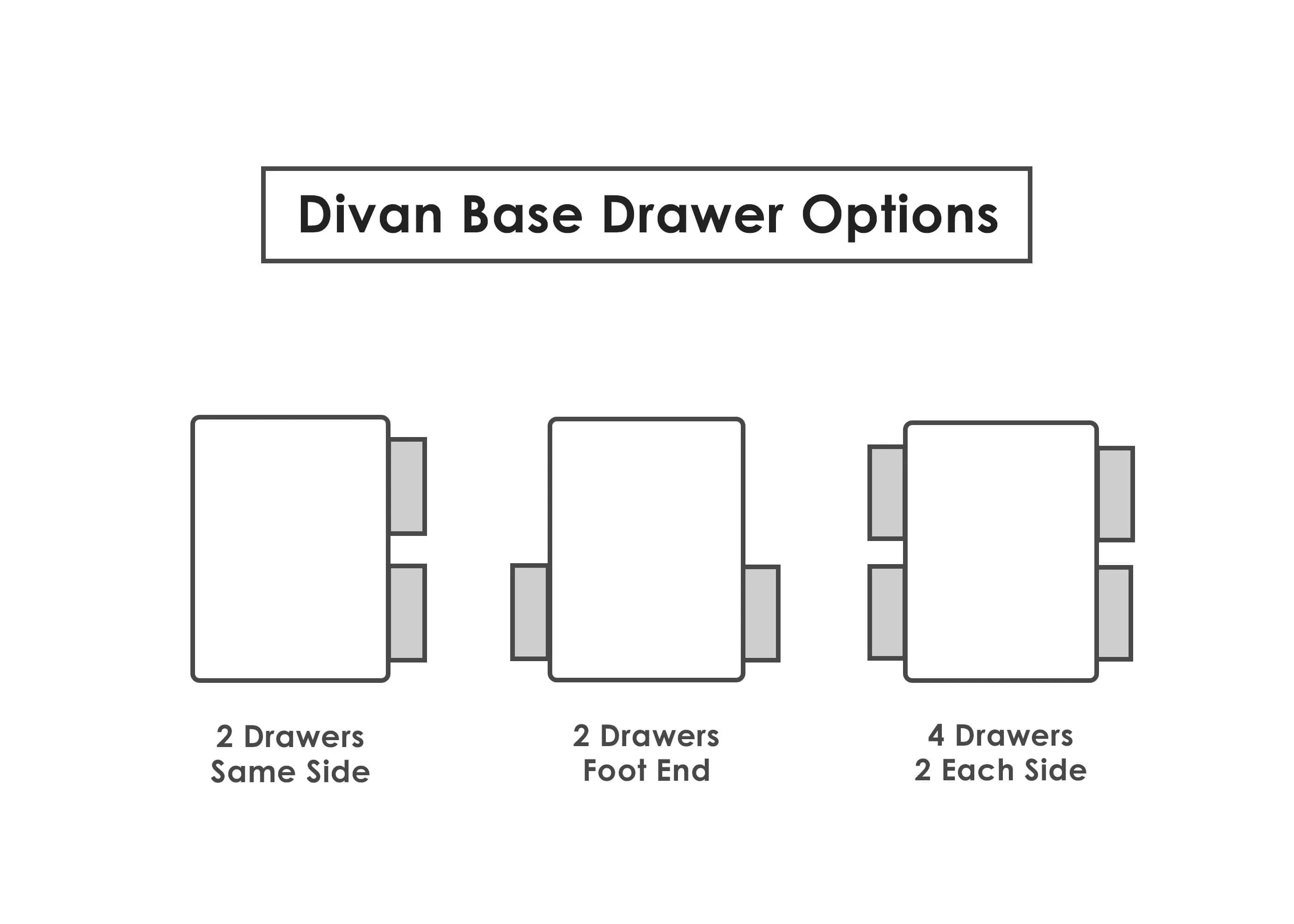 Natural Supreme 5000 Divan Set - Heavy Base