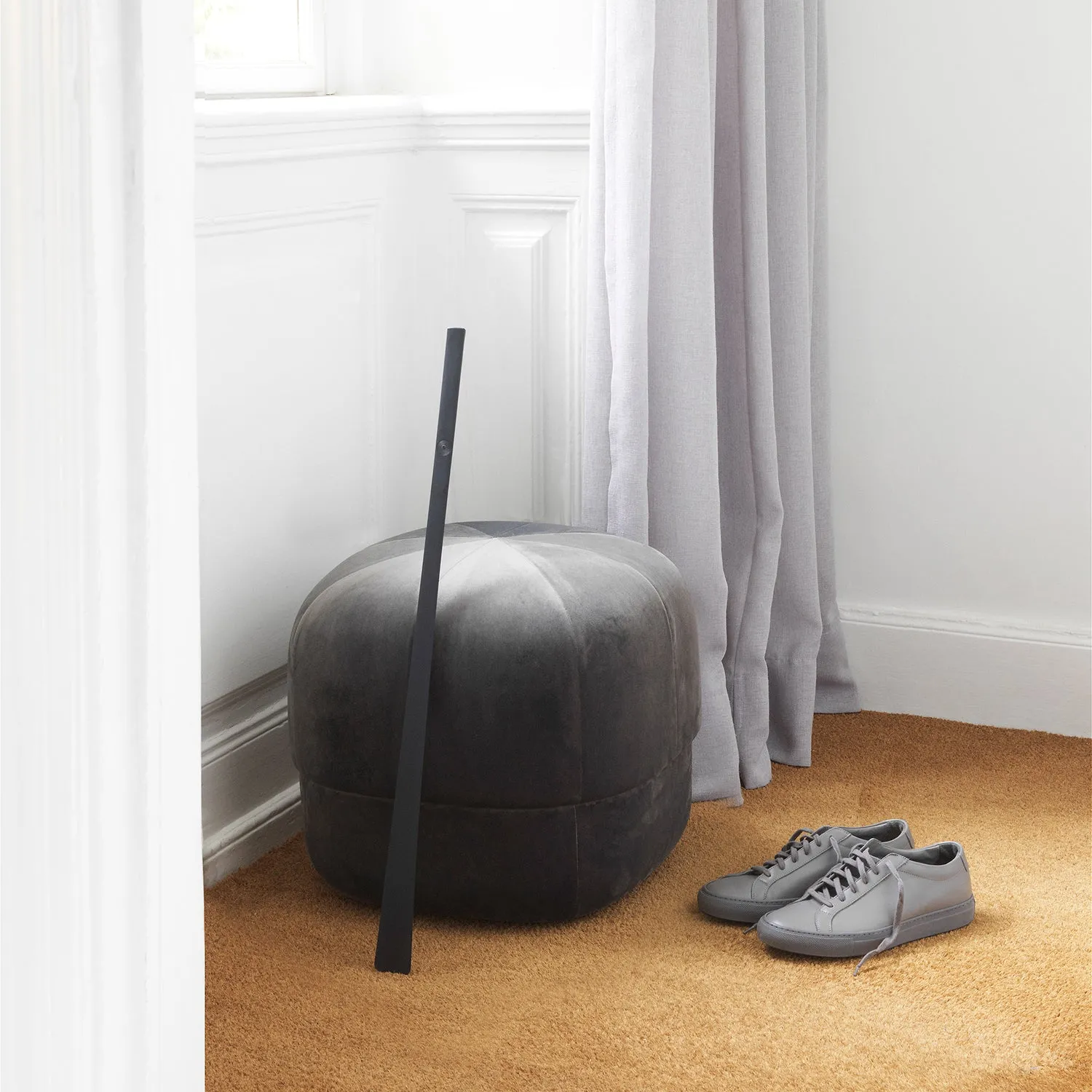 normann copenhagen | circus pouf | charcoal grey small