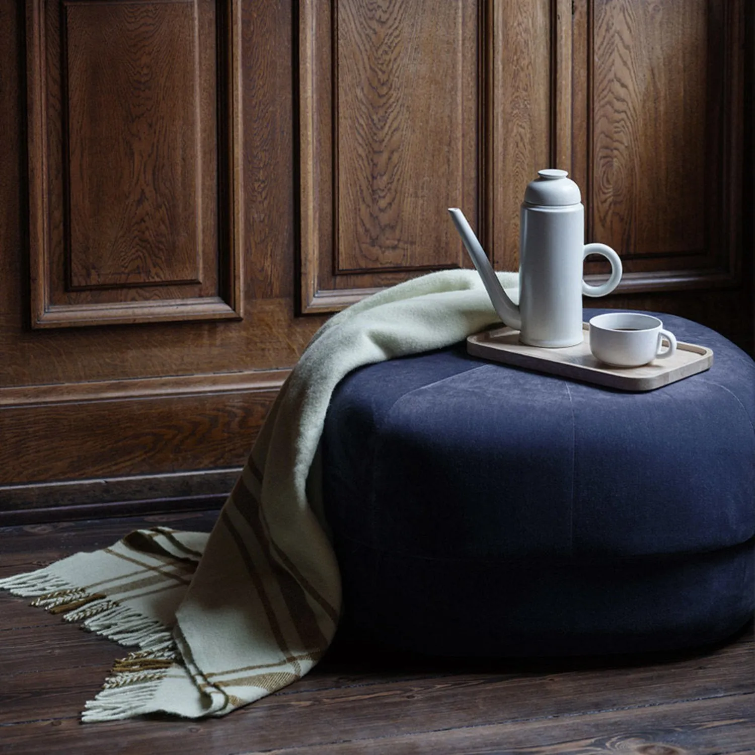 normann copenhagen | circus pouf | dark blue large