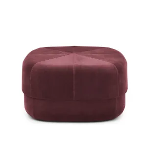 normann copenhagen | circus pouf | dark red large