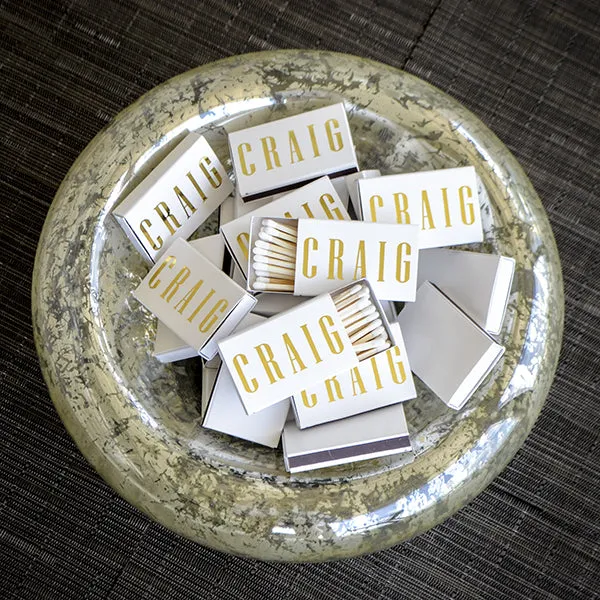 Personalized Wedding Matchboxes