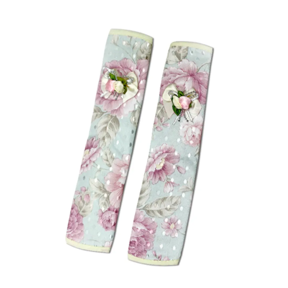 Refrigerator Handle Cover Floral