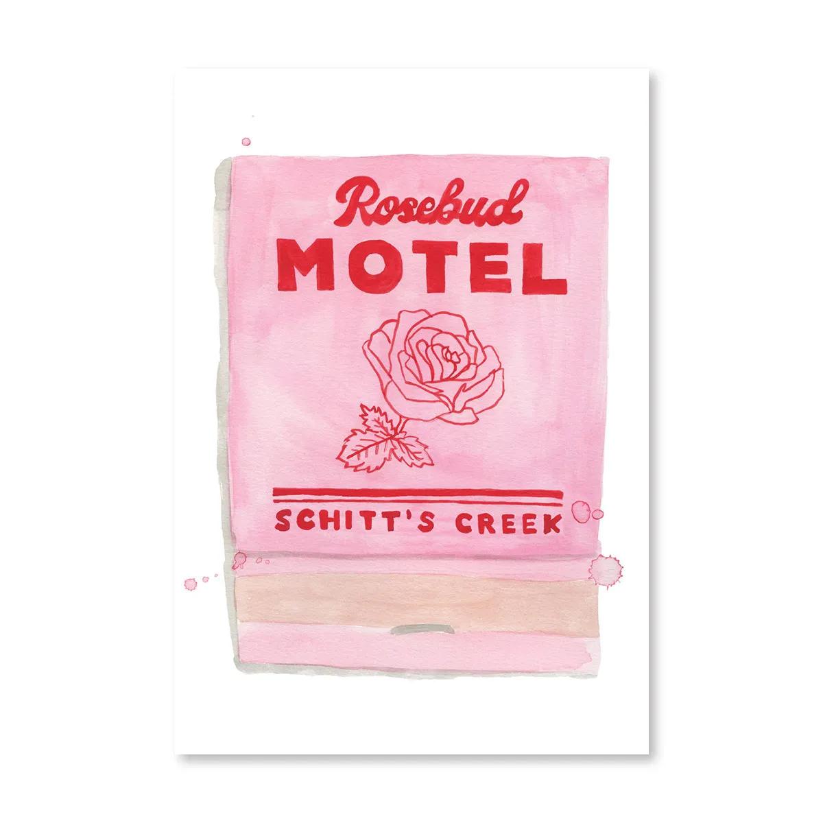 Rosebud Motel - Schitt's Creek Matchbook