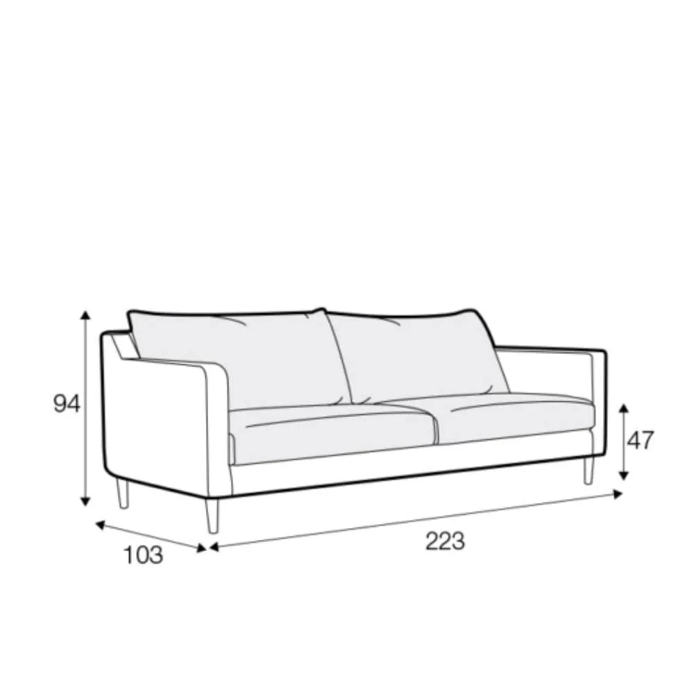 Sally 3 Seater Sofa