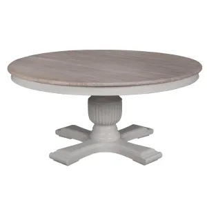 Sienna Round Dining Table 120cm 4 Seater in Grey