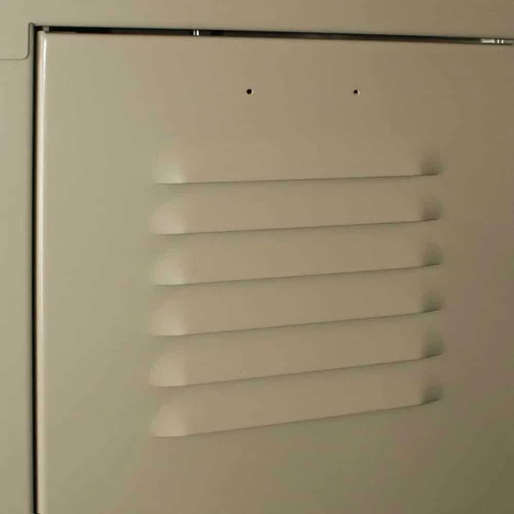 Single Tier Standard Metal Locker 3 Wide