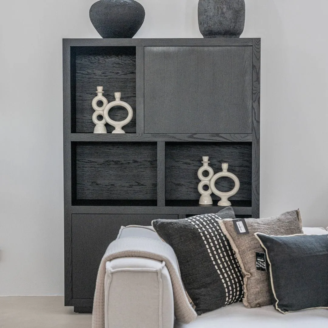 Soho Cabinet | Black 120x42x170cm