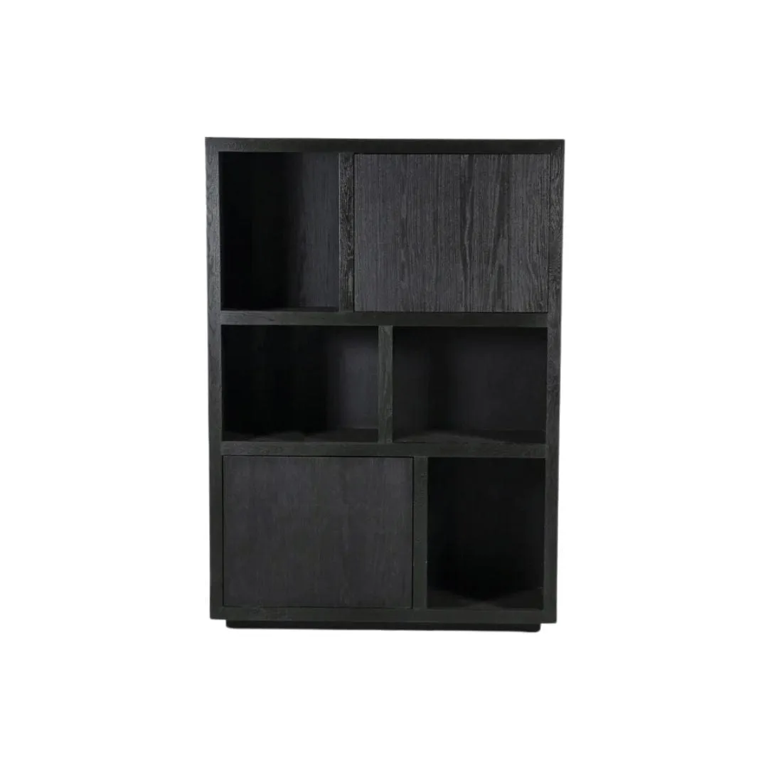 Soho Cabinet | Black 120x42x170cm