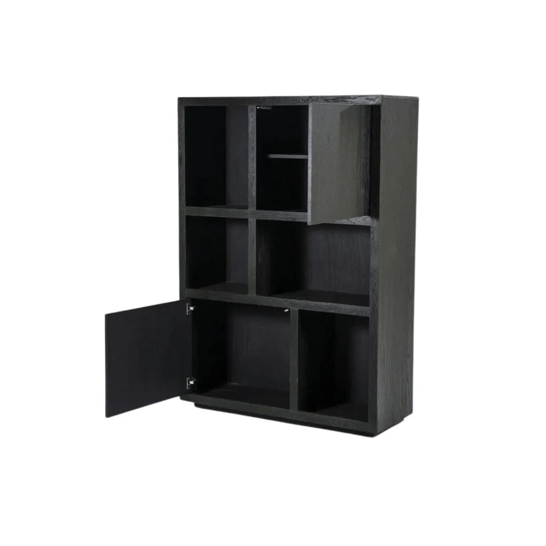 Soho Cabinet | Black 120x42x170cm