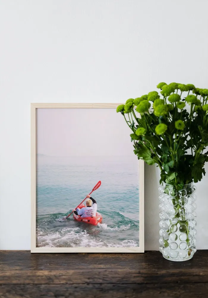 Supreme Kayak Sports Wall Art PRINTABLE ART, Hypebeast Streetwear Art, Modern Wall Art, Pop Culture Art Print, Kayak Wall Art