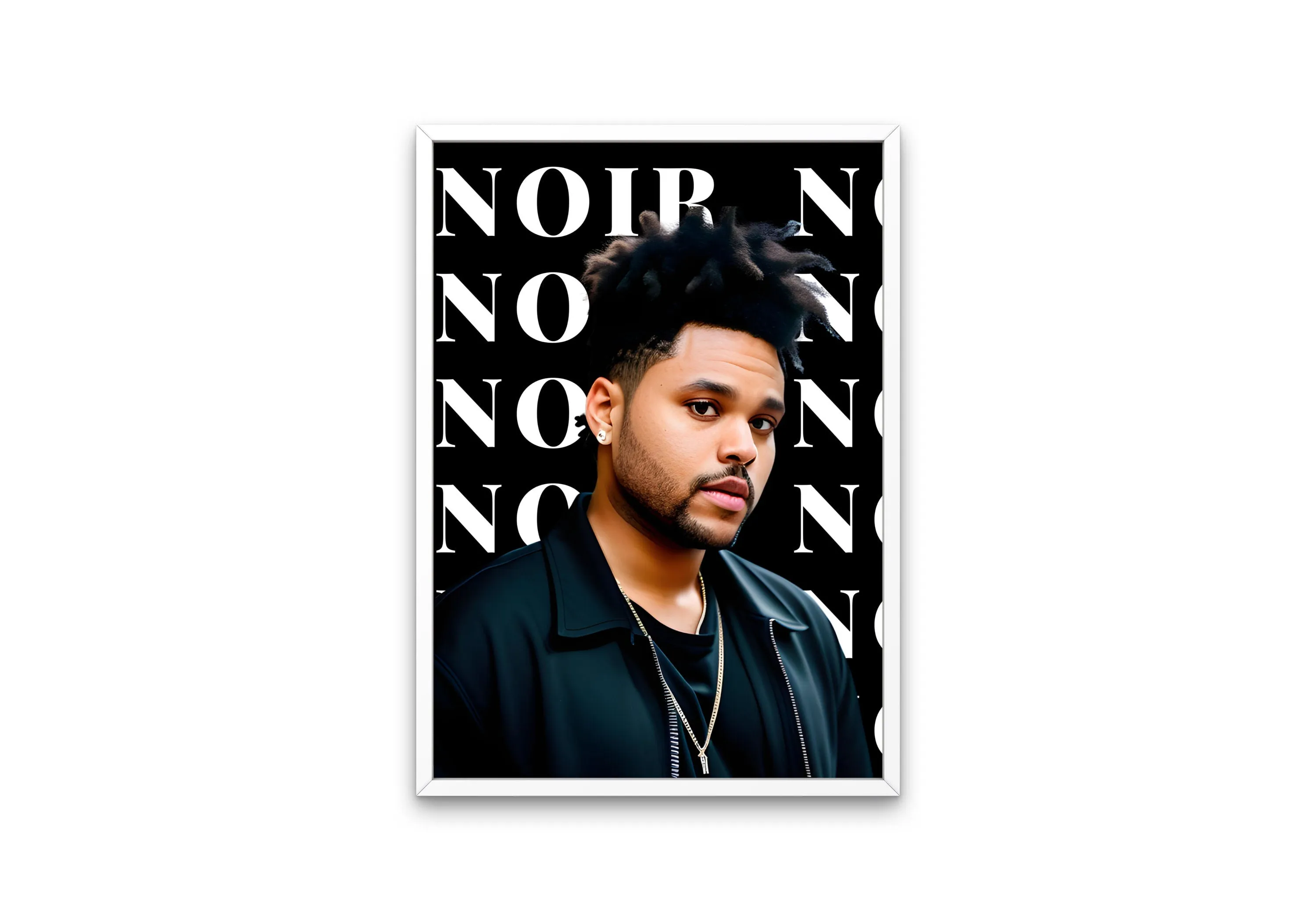 The Weeknd Poster Noir PRINTABLE WALL ART, Hypebeast Poster, Urban Wall Art, Celebrity Poster, Alternative R&B Hip Hop Pop Culture Decor