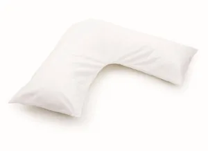 V-Shaped Pillowcase - White