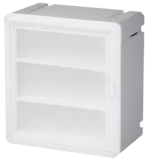 Versa Cube Storage Box Gray/White