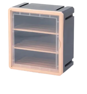 Versa Cube Storage Box Pink/Gray