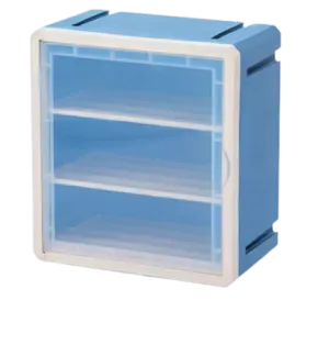 Versa Cube Storage Box White/Blue